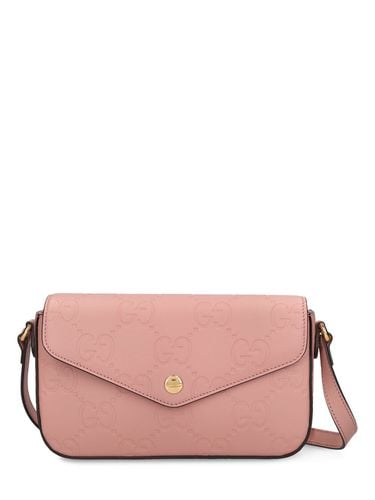 Bolso Super Mini Gg De Piel - GUCCI - Modalova