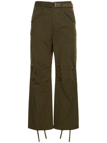 Pantalones De Ripstop - SACAI - Modalova