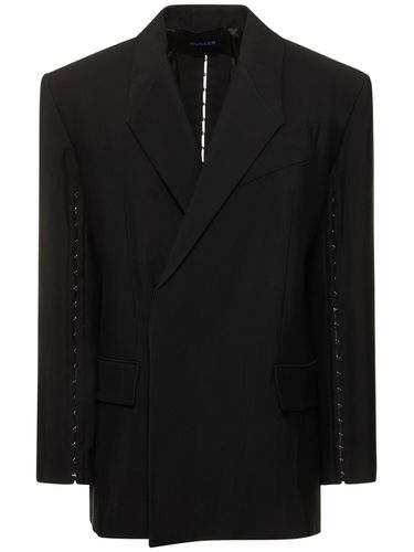 Chaqueta Oversize Con Ganchos - MUGLER - Modalova