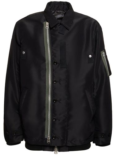 Nylon Twill Jacket - SACAI - Modalova