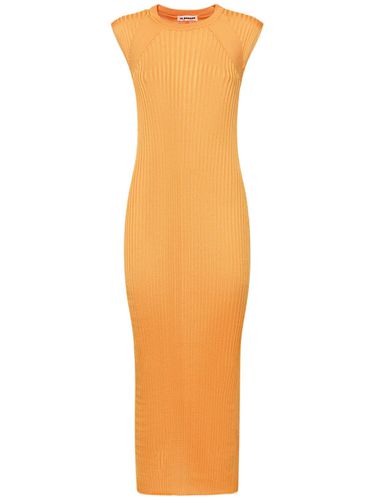 Vestido Midi De Jersey Sin Mangas - JIL SANDER - Modalova