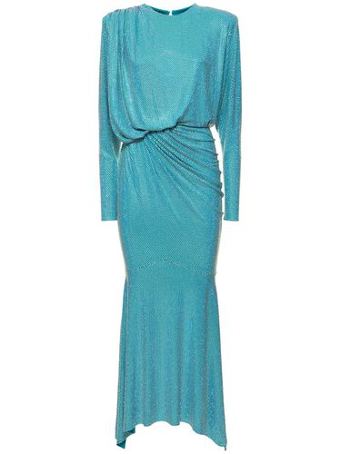 Draped Jersey L/s Maxi Dress - ALEXANDRE VAUTHIER - Modalova