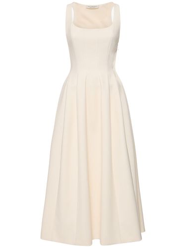 Tech Crepe Flared Midi Dress - PHILOSOPHY DI LORENZO SERAFINI - Modalova