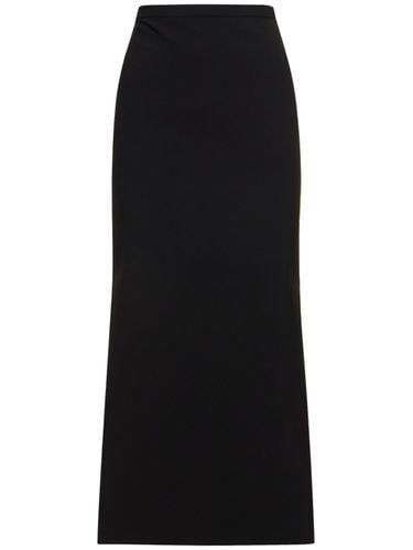 Tech Crepe Pencil Midi Skirt - PHILOSOPHY DI LORENZO SERAFINI - Modalova