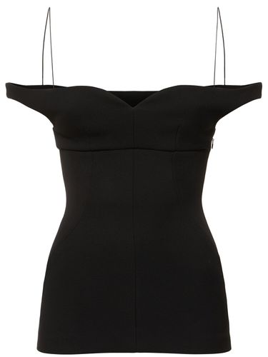 Off-the-shoulder Tech Crepe Top - PHILOSOPHY DI LORENZO SERAFINI - Modalova