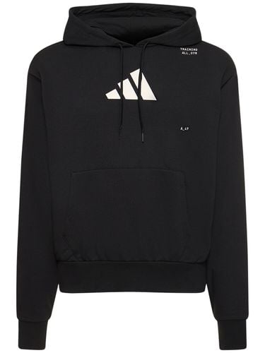 Logo Hooded Sweatshirt - ADIDAS PERFORMANCE - Modalova