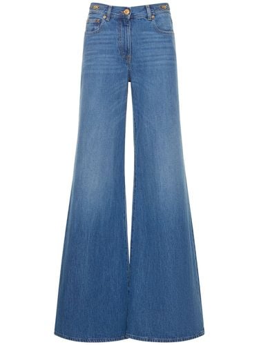 Ausgestellte Jeans Aus Denim - VERSACE - Modalova