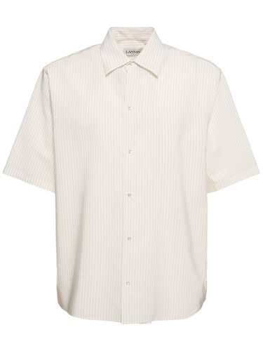 Camicia In Seta E Cotone - LANVIN - Modalova