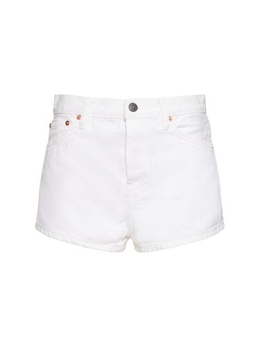 Cotton Denim Shorts - WARDROBE.NYC - Modalova