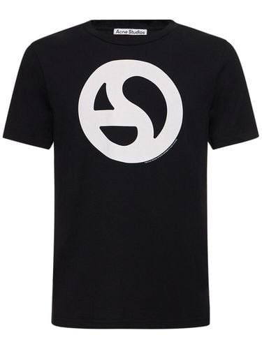 Camiseta De Algodón - ACNE STUDIOS - Modalova