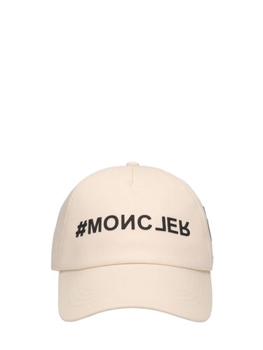 Cappello Baseball In Gabardina Di Cotone - MONCLER GRENOBLE - Modalova