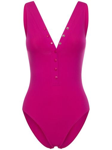 Icone One Piece V-neck Swimsuit - ERES - Modalova