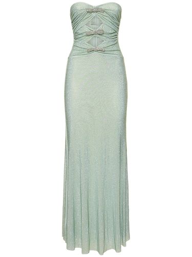 Embellished Strapless Maxi Dress - SELF-PORTRAIT - Modalova