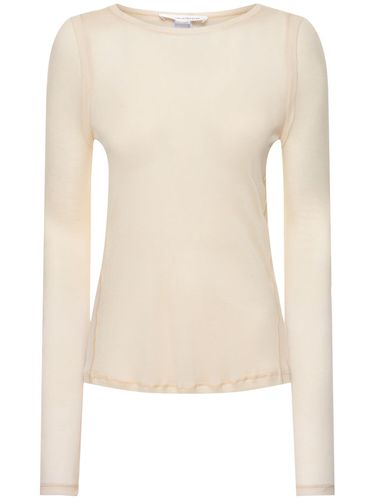 T-shirt Aus Baumwolljersey - VICTORIA BECKHAM - Modalova