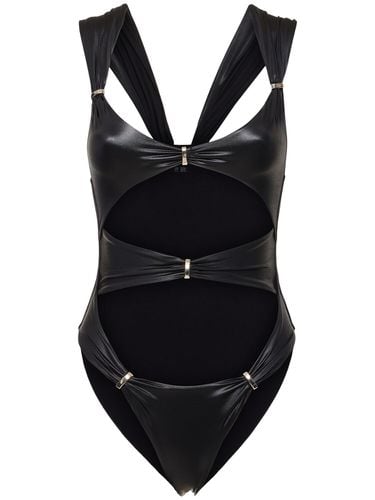 Matte Lycra Cutout One Piece Swimsuit - DSQUARED2 - Modalova