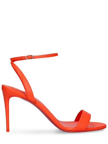 Mm Hohe Sandaletten Aus Leder „loubigirl“ - CHRISTIAN LOUBOUTIN - Modalova