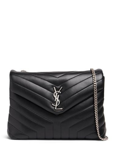 Medium Loulou Quilted Leather Bag - SAINT LAURENT - Modalova