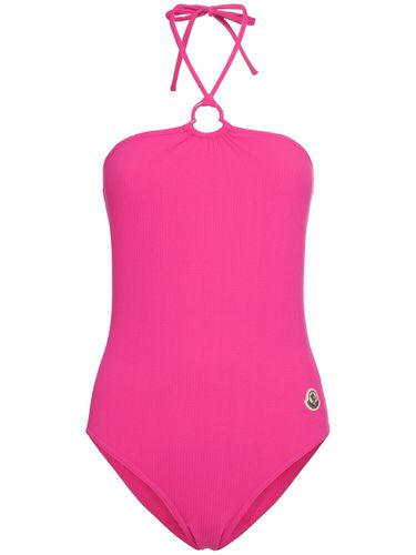 Jersey One Piece Swimsuit - MONCLER - Modalova