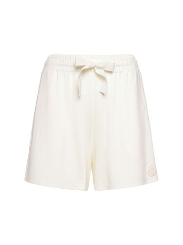 Viscose Blend Shorts - MONCLER - Modalova