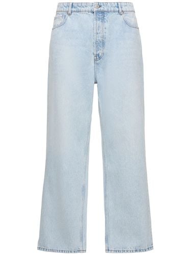 Jeans De Denim De Algodón - AMI PARIS - Modalova