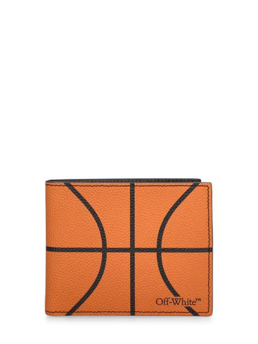 Portafoglio Basketball In Pelle - OFF-WHITE - Modalova