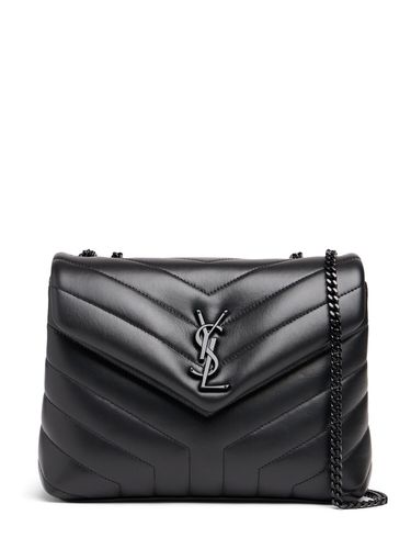 Bolso Pequeño Loulou Y De Piel Pespunteada - SAINT LAURENT - Modalova