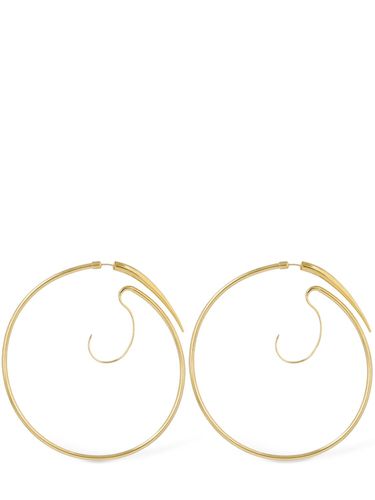 Spina Upside Down Xl Hoop Earrings - PANCONESI - Modalova