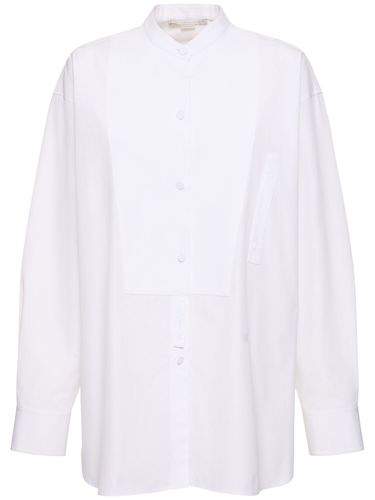 Camisa De Popelina De Algodón - STELLA MCCARTNEY - Modalova