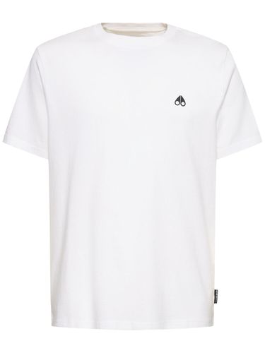 Satellite Cotton T-shirt - MOOSE KNUCKLES - Modalova