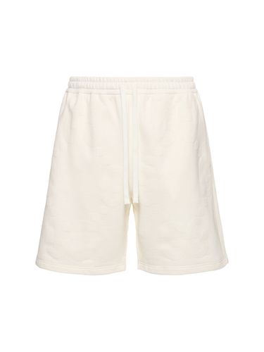 Shorts Aus Leichtem, Gefilztem Baumwolljersey - GUCCI - Modalova