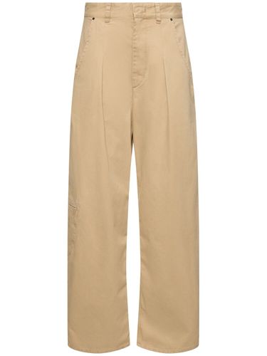 Lenadi Cotton Wide Pants - ISABEL MARANT - Modalova