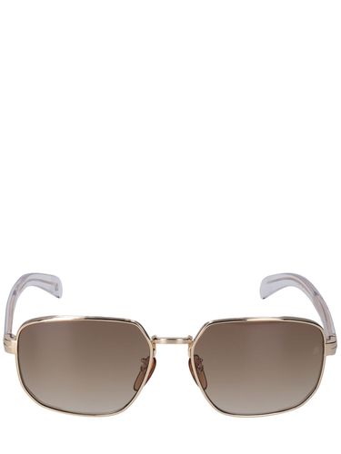 Db Square Metal Sunglasses - DB EYEWEAR BY DAVID BECKHAM - Modalova