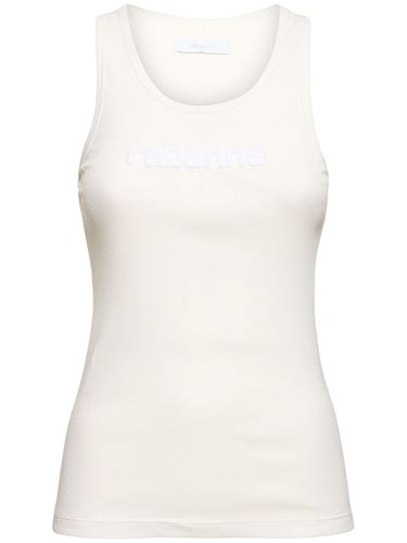 Top In Jersey Con Logo - RABANNE - Modalova