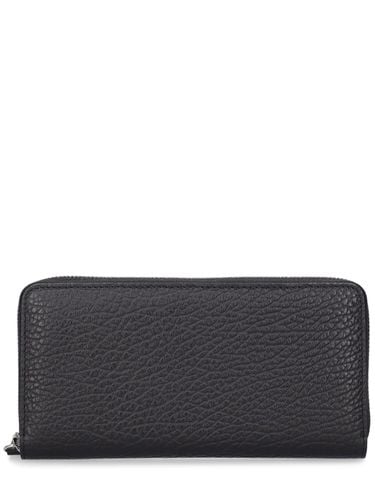 Continental Zip Around Leather Wallet - MAISON MARGIELA - Modalova