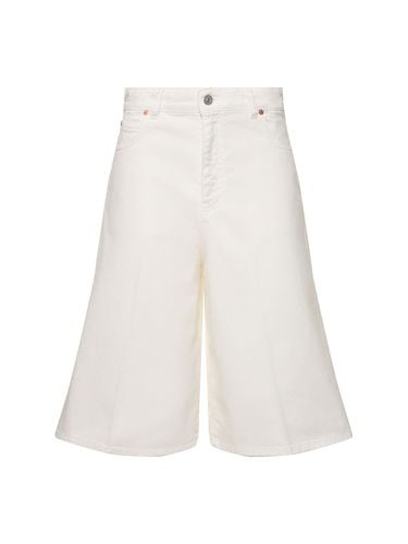 Ovesized Bermudashorts Aus Baumwolle - VICTORIA BECKHAM - Modalova