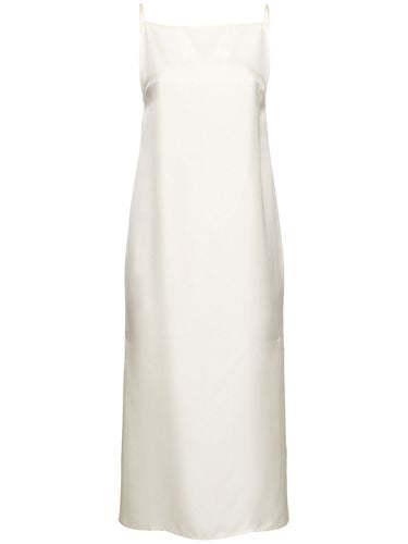 Sulum Silk Midi Dress - LOULOU STUDIO - Modalova