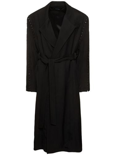 Abrigo Oversize De Gabardina - MUGLER - Modalova