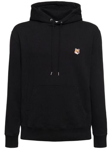 Fox Head Patch Regular Hoodie - MAISON KITSUNÉ - Modalova