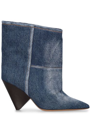 Mm Hohe Stiefeletten Aus Denim „miyako“ - ISABEL MARANT - Modalova