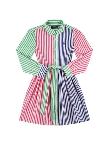 Vestido Camisero De Popelina Con Cinturón - POLO RALPH LAUREN - Modalova