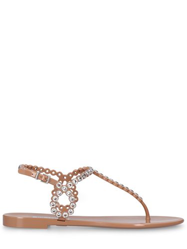 Mm Almost Bare Crystal Jelly Flats - AQUAZZURA - Modalova