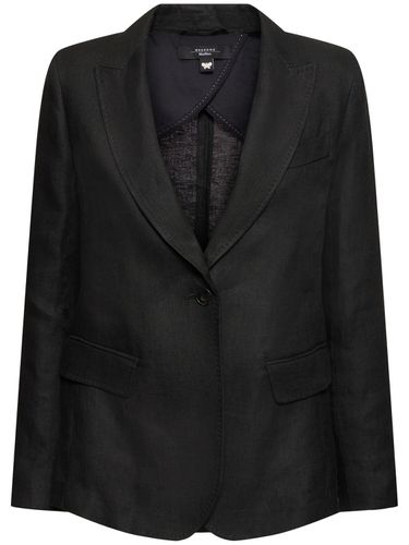 Blazer Aus Leinencanvas „nalut“ - WEEKEND MAX MARA - Modalova