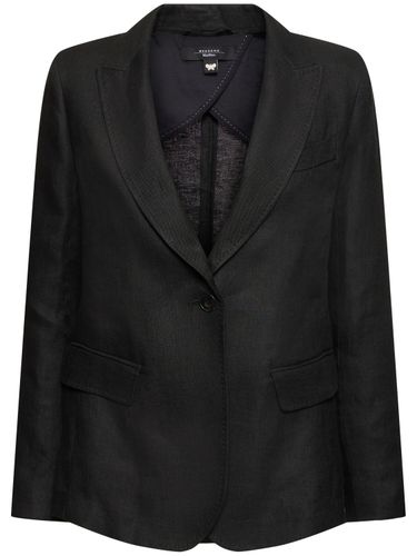 Blazer Monopetto Nalut In Tela Di Lino - WEEKEND MAX MARA - Modalova