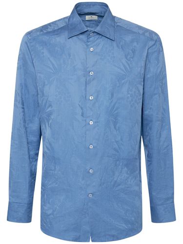 Camisa De Algodón Jacquard - ETRO - Modalova