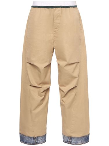 Cotton Twill Wide Chino Pants - DSQUARED2 - Modalova