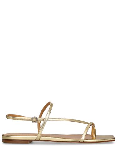 Mm Ella Leather Laminated Sandals - AEYDE - Modalova