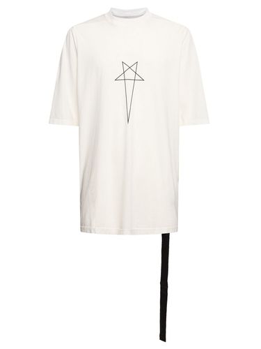 Baumwoll-t-shirt „jumbo Ss T“ - RICK OWENS DRKSHDW - Modalova