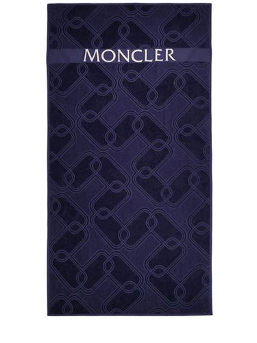 Cotton Blend Beach Towel - MONCLER - Modalova