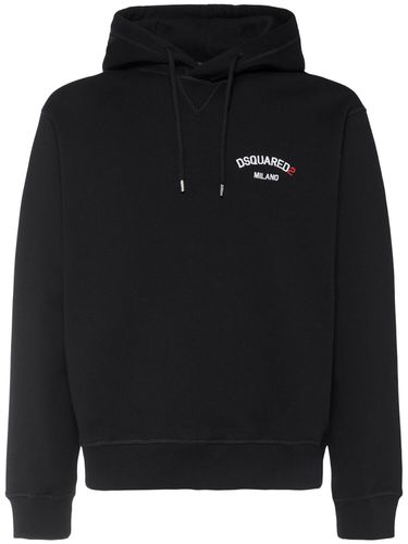 Hoodie Aus Baumwolle Mit Logo „cool Fit“ - DSQUARED2 - Modalova