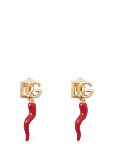 Pendientes Dg Charm - DOLCE & GABBANA - Modalova